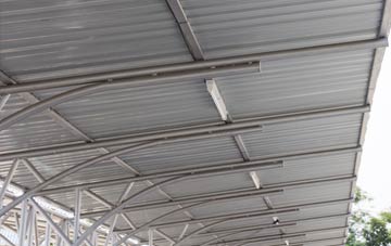 installing Hurdcott metal roofing