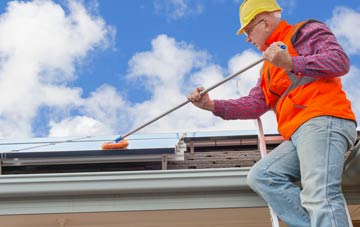 Hurdcott soft wash roof cleaning